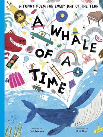 A Whale of a Time : A Funny Poem for Every Day of the Year — children's book at the Tiny Bloom bookshop in Frinton-on-Sea