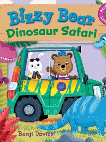 Bizzy Bear: Dinosaur Safari — children's book at the Tiny Bloom bookshop in Frinton-on-Sea