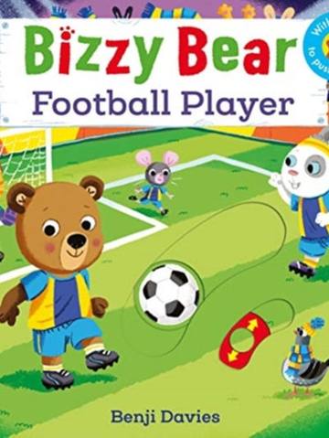 Bizzy Bear: Football Player — children's book at the Tiny Bloom bookshop in Frinton-on-Sea