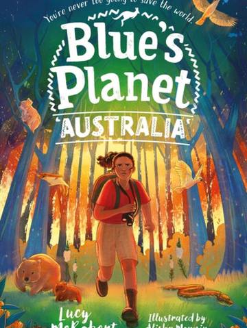 Blue's Planet: Australia — children's book at the Tiny Bloom bookshop in Frinton-on-Sea